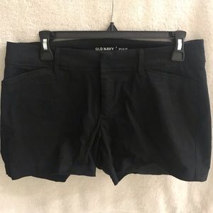 Black chino 3inch shorts